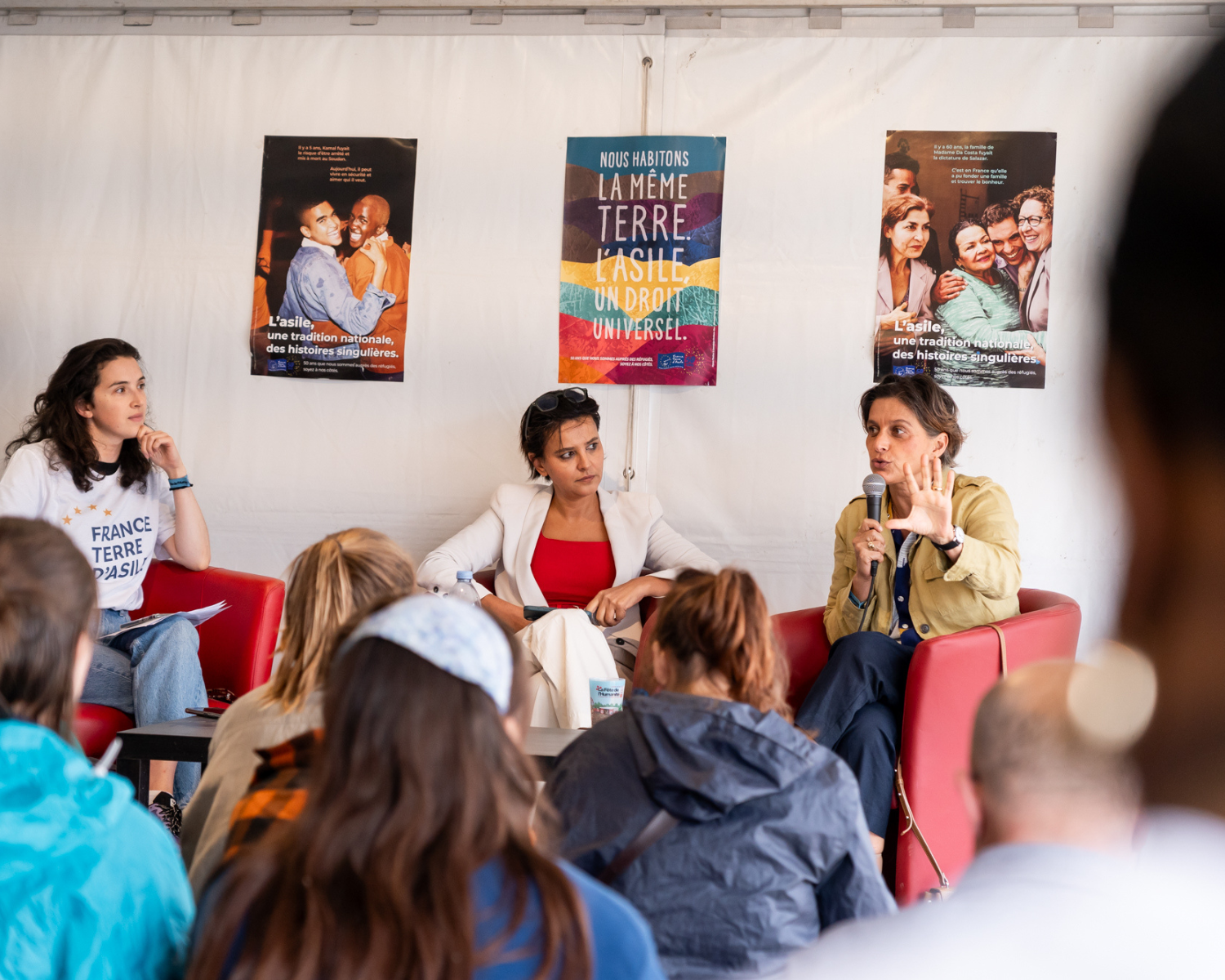 Table ronde à la Fête de l'Humanité © Ophélie Chauvin Image